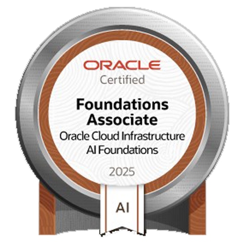 Oracle Cloud Infrastructure Badge